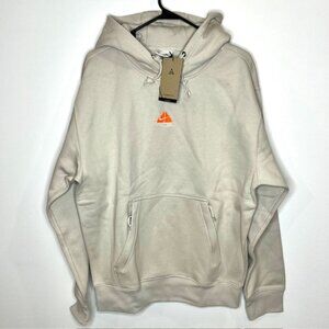 Nike ACG Therma Fit Fleece Pullover Hoodie Beige Size XS DH3087-104
